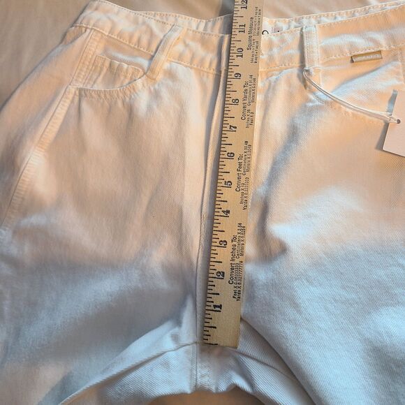 Cello The Barrel Jean White Sz 1 (S) Streetwear Trendy Modern Comfortable Chic - Picture 9 of 15